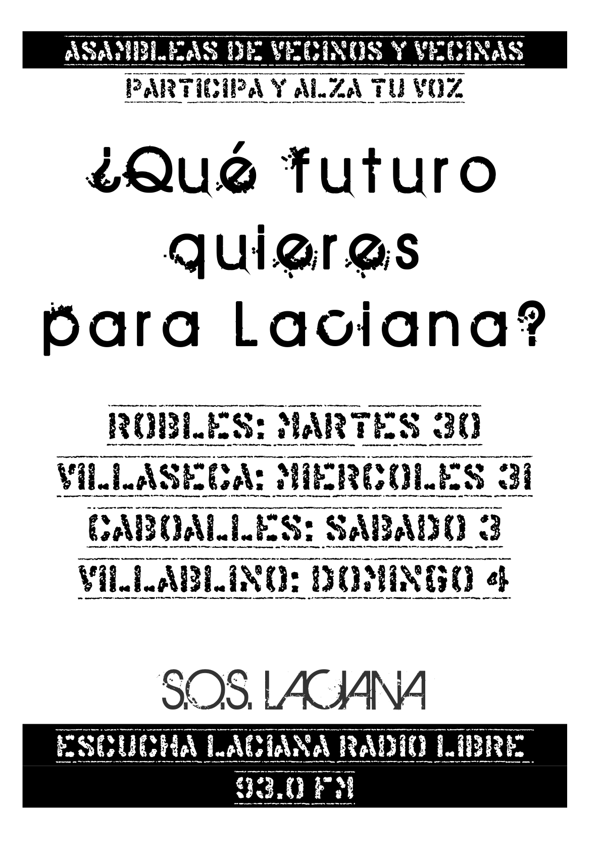 ASAMBLEAS POPULARES DE LACIANA