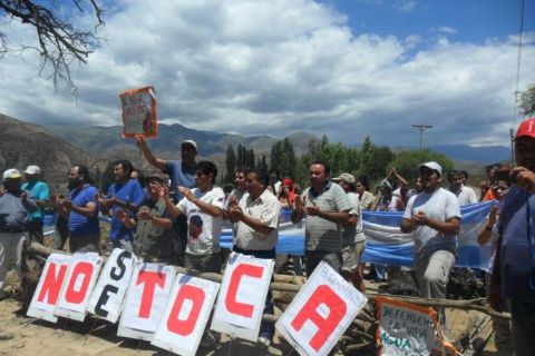 ARGENTINA. Derecho le dice no a la minería a cielo abierto y sí a la lucha de los pueblos por su salud